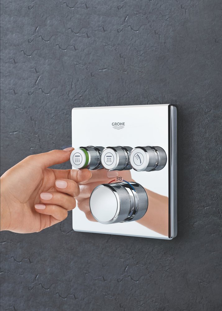 Душевой комплект Grohe Grohtherm SmartControl 34706000 С ВНУТРЕННЕЙ ...