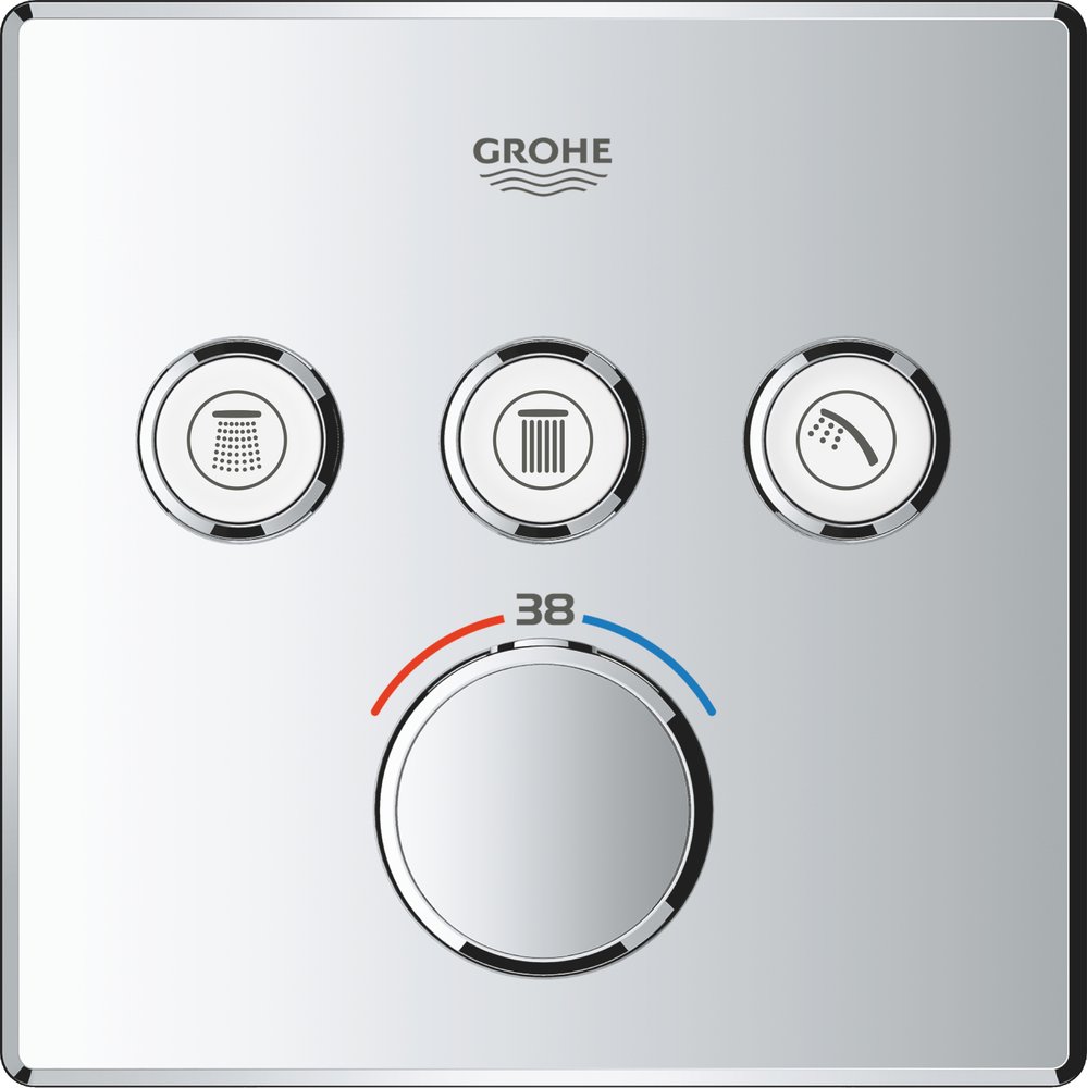 Душевой комплект Grohe Grohtherm SmartControl 34706000 С ВНУТРЕННЕЙ ...