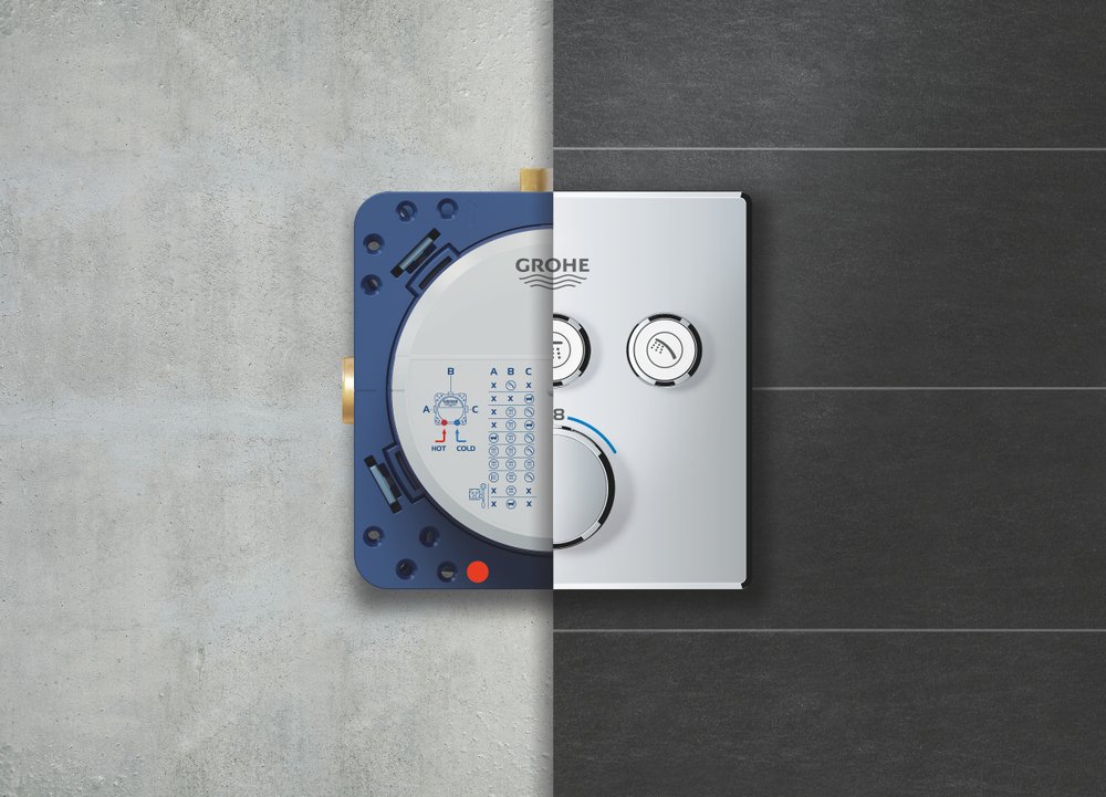 Душевой комплект Grohe Grohtherm SmartControl 34706000 С ВНУТРЕННЕЙ ...